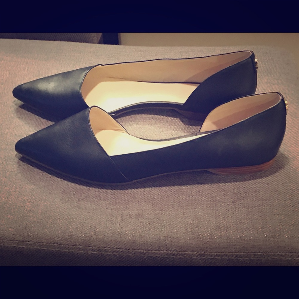 Cole Haan Navy Blue Flats
